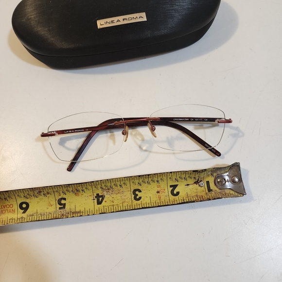 Linea Roma Made In Italy Eye Glasses frames - Picture 8 of 9